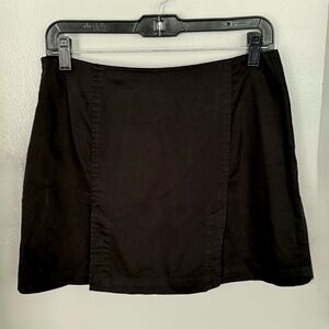 eric casual Black Skort Women’s 8 M Cotton Stretch Summer Casual Comfy Skirt
